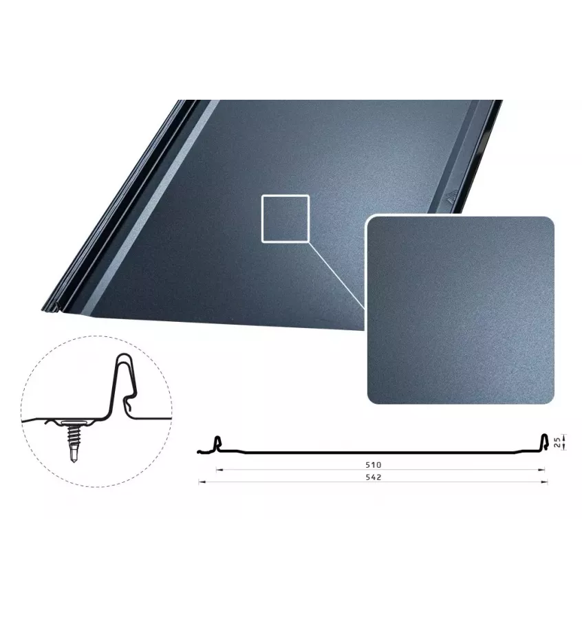 Bud Mat - panel dachowy - panel Iron