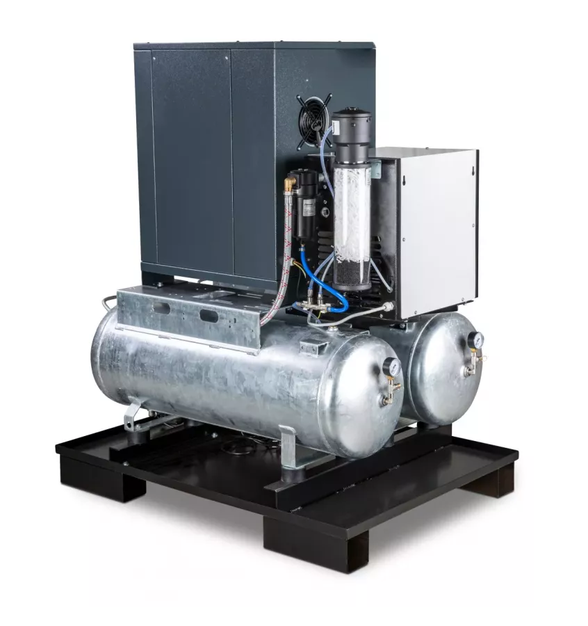 Aircraft - centralna jednostka sprężonego powietrza ze zbiornikiem 2x100 l osuszaczem chłodniczym automatycznym odwadniaczem fil